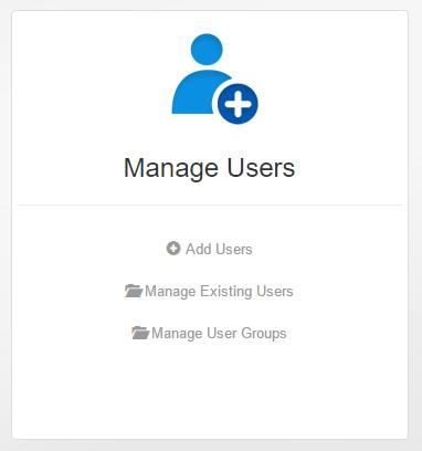 Manage Users